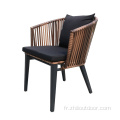 meubles de patio ensemble en plein air chaises de jardin rattan